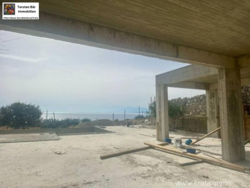 Pitsidia Kreta Kreta, Pitsidia Luxusvilla mit atemberaubendem Meerblick (Projekt) Haus kaufen